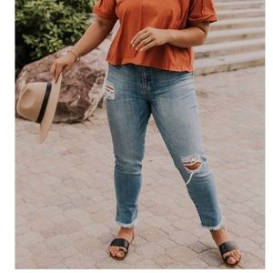 NEW WITH TAGS Roolee High-rise Jeans